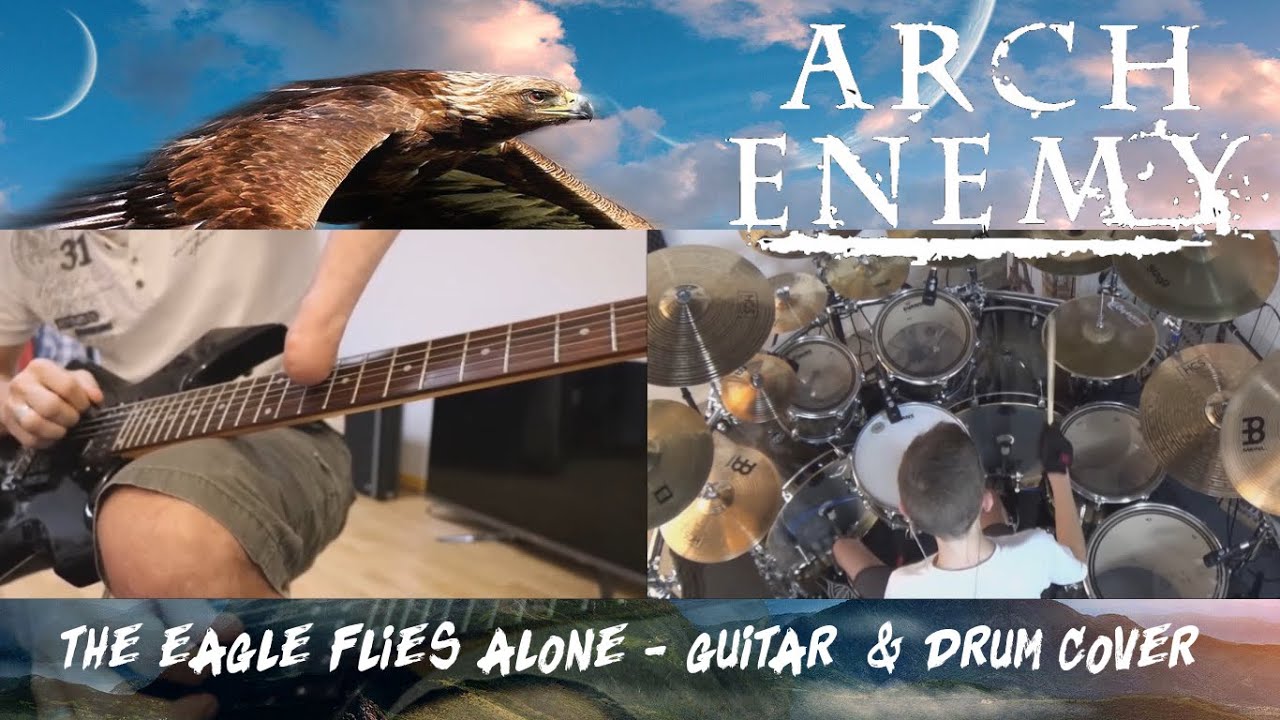 Arch Enemy The Eagle Flies Alone übersetzung ARCH ENEMY - The Eagle Flies Alone Collab w/ 3L3V3N DRUMS - YouTube