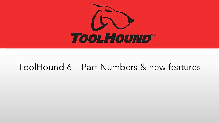 ToolHound 6 - Part Number features
