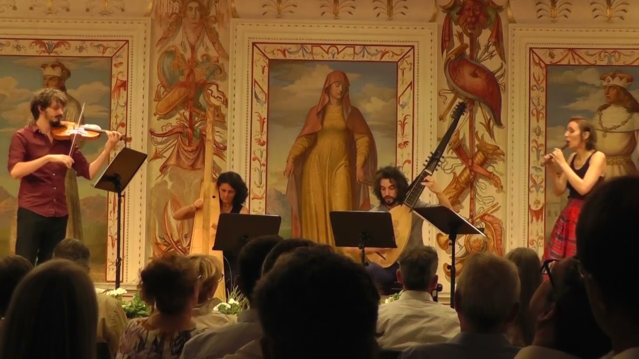 Marini: Corrente - Rado/Fusek/Graziolino/Geremia and peacocks singing in the end