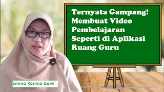 Ternyata Gdanang Cara Membuat  Pembelajaran Ala Ruang Guru Dengan Kinemaster