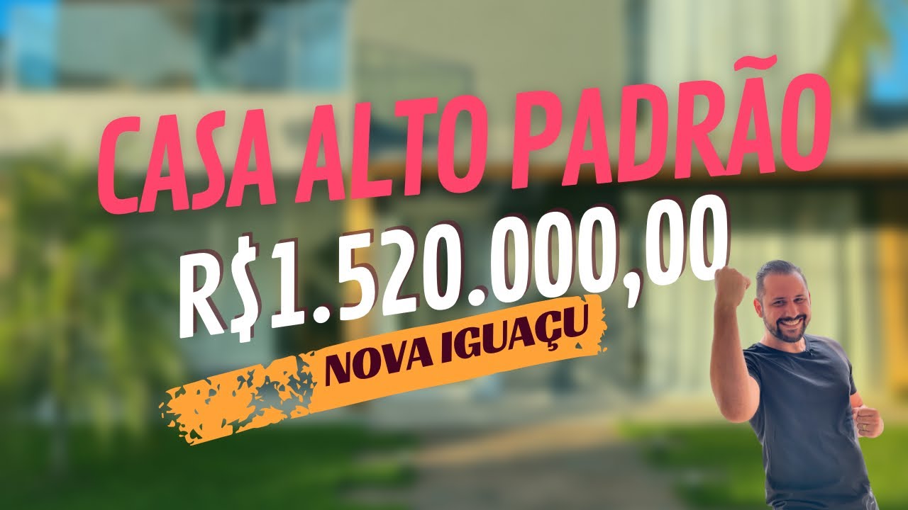 CASA DE ALTO PADRÃO EM NOVA IGUAÇU | CONDOMÍNIO VALE DO TINGUÁ