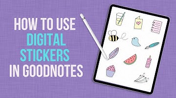 Digital Stickers in Goodnotes