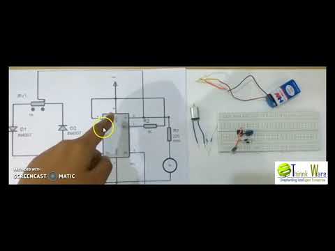 DC Motor Controller using 555 Timer IC