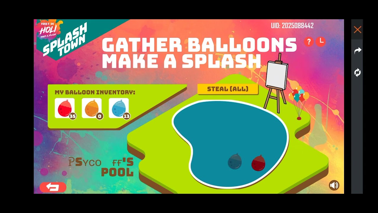 HOW TO FREE EMOTE TAKE GATHER BALLOON MAKE A SPLASH