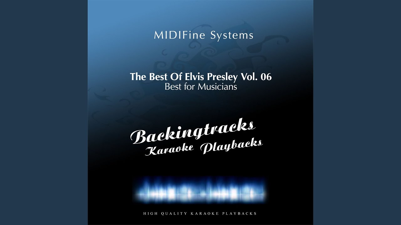 Let It Be Me Elvis Karaoke