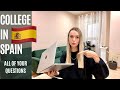 All of your questions to go to university in spain as a foreigner