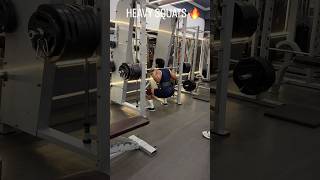 HEAVY SMITH MACHINE SQUATS 🦵🔥 | Deep Squat Strength