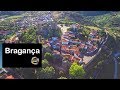 BRAGANÇA - PORTUGAL (Vistas aéreas e interiores de monumentos)