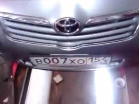 Чистка кондиционера тойота авенсис