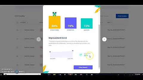 CONJUGUEMOS 2.0 Tutorial: Gradebook (indexed)