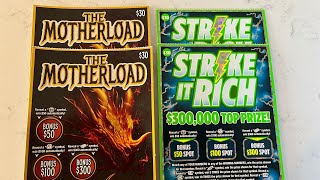 Scratching 4 $30 scratch off tickets from Idaho Lottery! $120 total scratch session!