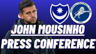 Pompey v Millwall: John Mousinho press conference