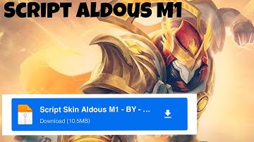 SCRIPT ALDOUS M1 (Patch Phoveus) 100% work