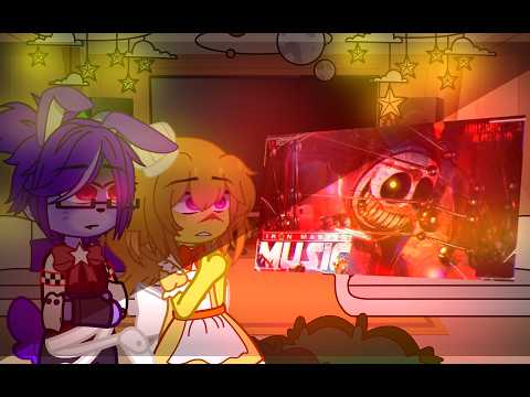 Fnaf 1 React To Poppy playtime 5 Ironmaster//rap// (deixa o like)😁😃