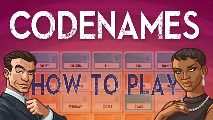 How to play Codenames