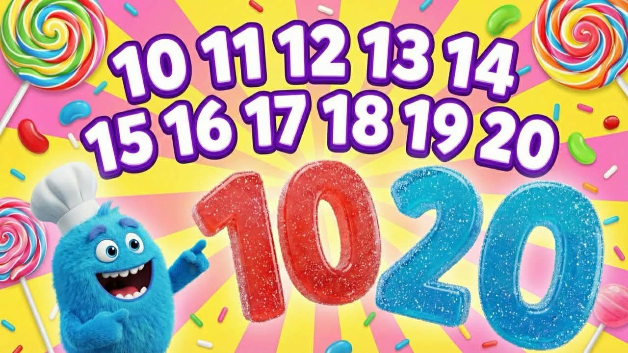 10 To 20 Counting Song | Learn Numbers With Rhymes | @Rhymes World