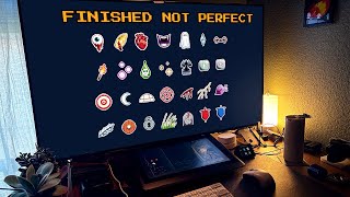 Finished Not Perfect // Dungeons and Dragons Pixel Art Conditions