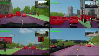 Semantic Segmentation for Road Detection