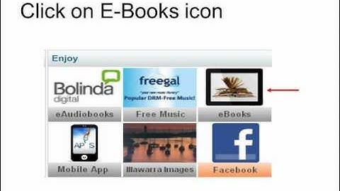 Introduction to downloading eBooks