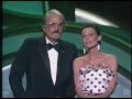 Gregory Peck & Audrey Hepburn in 1988 Oscar Award Ceremony