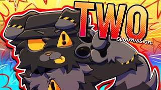 TWO (animation meme) COMMISSION
