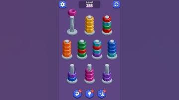 Nuts Sort Master Level 255 | Mobile Games