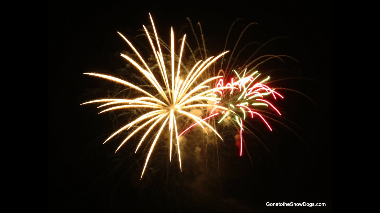 DRONE FIREWORKS Alpena Michigan 2015 Fireworks Display YouTube