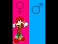 Sonic characters genderbend edit shorts sonicthehedgehog sonic youtubeshorts shorts.