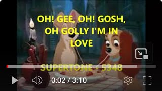 OH! GEE, OH! GOSH, OH! GOLLY IM IN LOVE