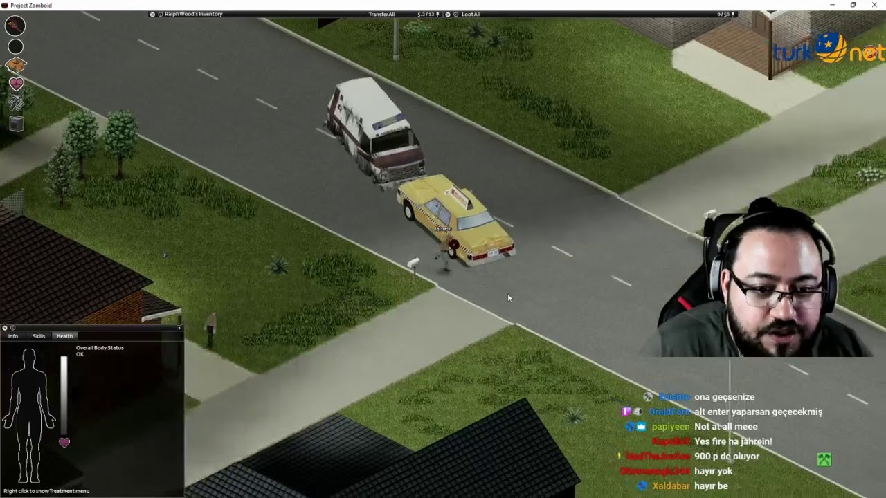 Jahrein - Project Zomboid Oynuyor (16.03.2020)