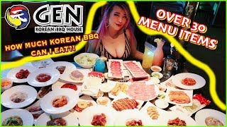 HOW MUCH KOREAN BBQ CAN I EAT?! at Gen BBQ in Las Vegas #RainaisCrazy