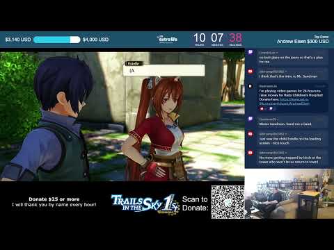 Everyone Knows Estelle's Dad in TRAILS IN THE SKY (Extra Life 2025 - Part 6)