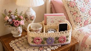 One Simple Handmade Caddy Can Clear Your Bedside Clutter (Transformation)