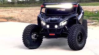 The Show Stopper | Can-Am Maverick X3 X DS Turbo RR with Thumper Fab, Rockford Fosagte, and Rigid