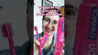 Curaprox Be You caixa com escova e mini pasta clareadora #useitodinho #higienebucal