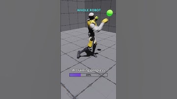 Part3: AI learns more strikes - Unity ML Agent Trained for 180 Days in Simulation #ai #gamedev #rl