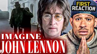 JOHN LENNON just CHALLENGED my whole BELIEF SYSTEM! Rapper HEARS Imagine for the FIRST TIME...