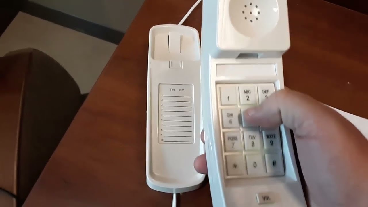 How to Make Telephone CALL with Landline Home Phone (Push Button Local Long Distance International)