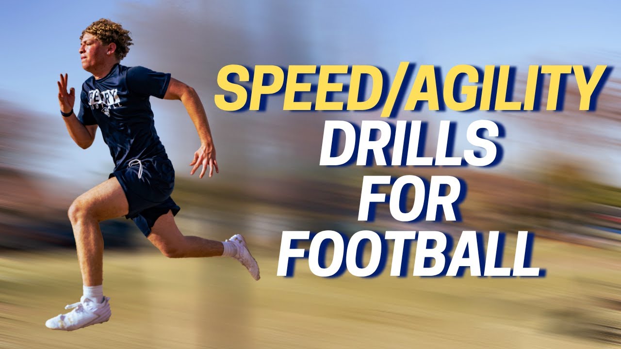 3 Speed and Agility Drills for Football Players - YouTube