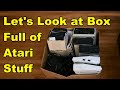 Donated Box Full of Atari Stuff: Computers, Disk Drives, Software