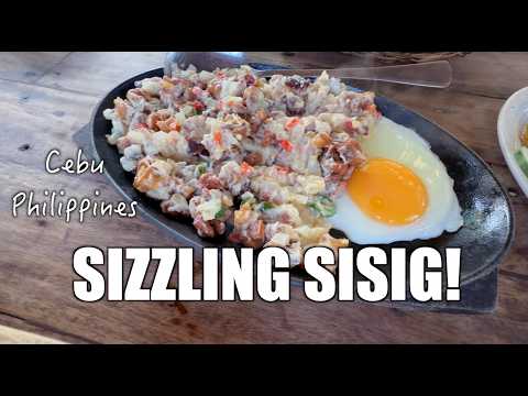 Best Sisig in Cebu Maribago Grill Philippines