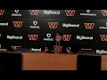 HC Dan Quinn Speaks to the Media After the Last Practice of the Week | Washington Commanders