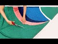 🦋Cutting and sewing a skirt | easy for beginners