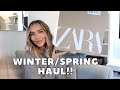 2022 TRY ON ZARA HAUL | WINTER/SPRING TRANSITIONAL PIECES