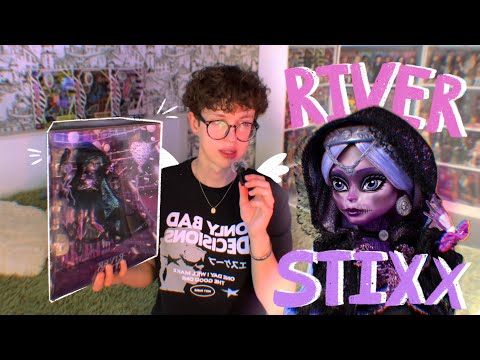 РАСПАКОВКА КУКЛЫ MONSTER HIGH ?RIVER STIXX?/лучшая коллекционная кукла??/