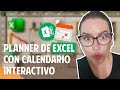 Live #01 - Planner de Excel con Calendario Interactivo