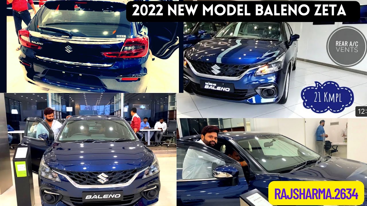 2022 New Maruti Baleno Zeta Detailed Walkaround Baleno Zeta Car