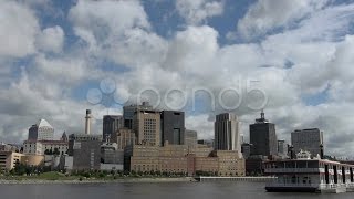 Saint Paul Minnesota Time Lapse. Stock Footage