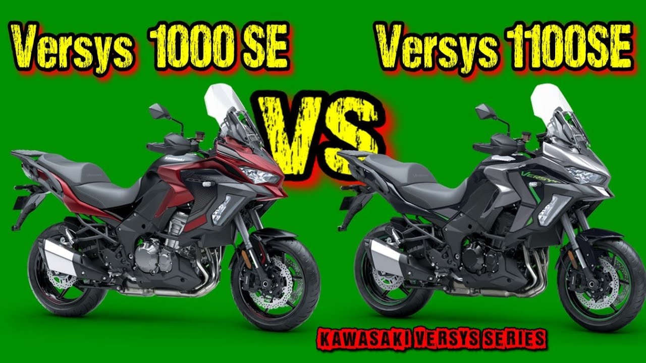 Versys 1000 SE против Versys 1100 SE