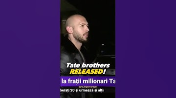 Andrew Tate released from jail | andrew tate | #short #shortsvideo #shortvideo #shorts #andrewtate